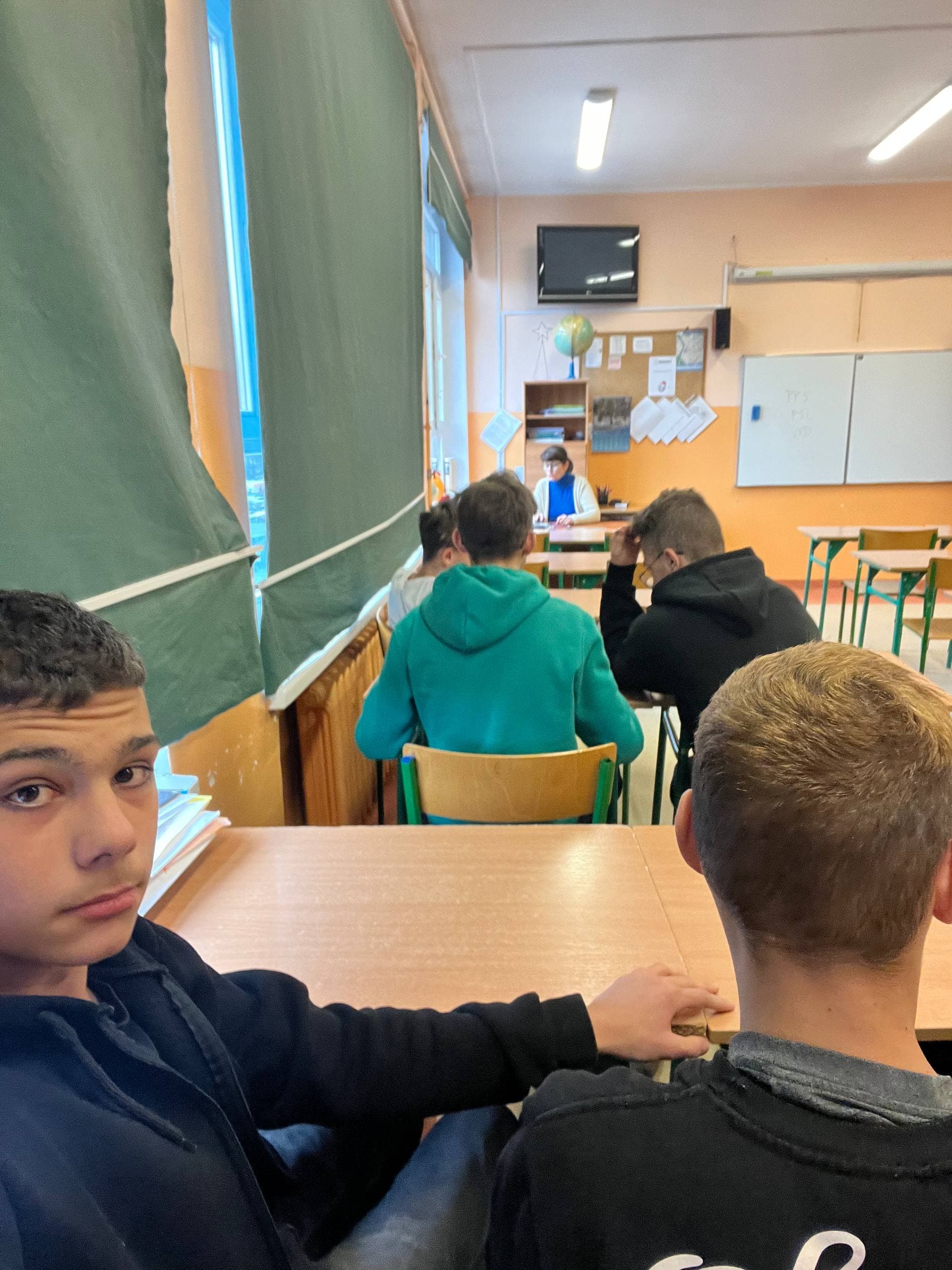 Jeszcze w szkole. Ale już z większym celem.